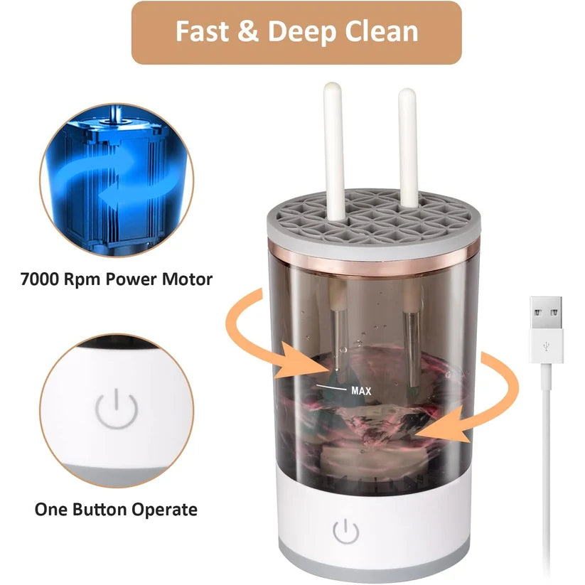 Automatic Electric Makeup Brush Cleaner