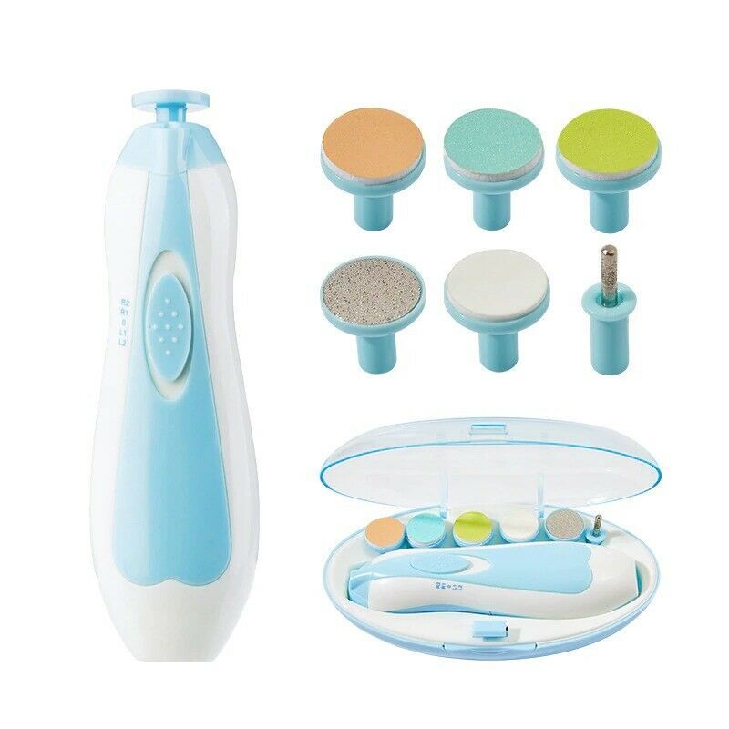 Baby Nail Trimmer – Gentle 6-in-1 Electric Nail Care