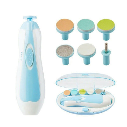 Baby Nail Trimmer – Gentle 6-in-1 Electric Nail Care